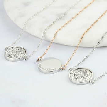 Personalised 90th Birthday Sixpence Coin Necklace, 4 of 12