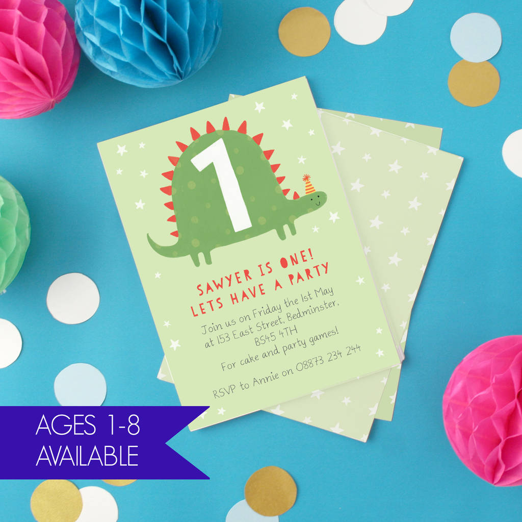personalised dinosaur children s