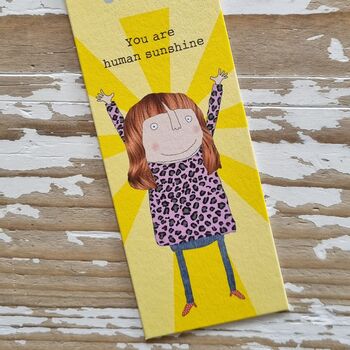 'You Are Human Sunshine' Bookmark, 2 of 2