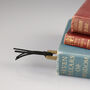 21st Anniversary Brass Bookmark Gift, thumbnail 2 of 9