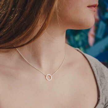 Silver Eternity Necklace, 2 of 4