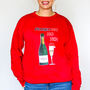 Funny Prosecco Christmas Jumper, thumbnail 1 of 7