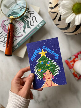 Merry Christmas Greeting Card, 5 of 6