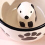 G Decor Handmade And Hand Painted Paw Print Doggy Mug Collection, thumbnail 4 of 4