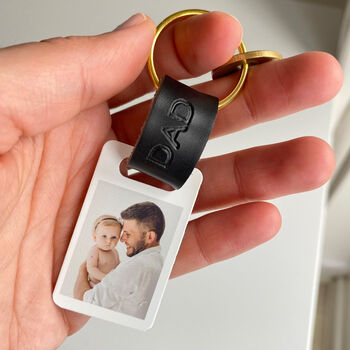 Personalised Dad Photo Keyring, 2 of 11