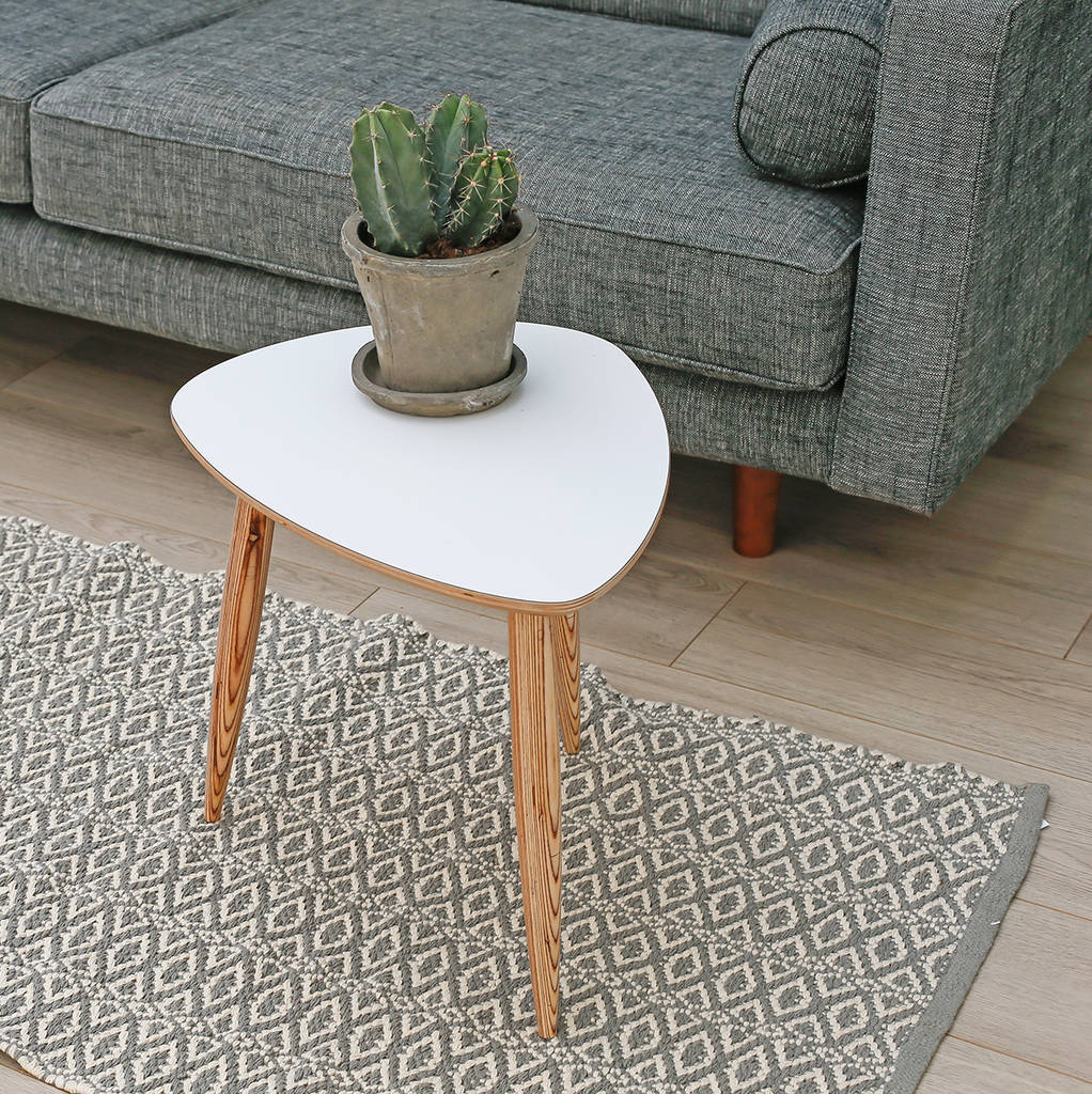 Pebble Shaped Mid Century Style Side Table By Liga Pebble Shaped Mid Century Style Side Table