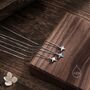 Tiny Moonstone Four Point Star Pendant Necklace, thumbnail 6 of 12