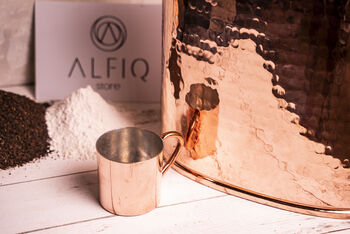 Large Solid Copper Storage Box Set, 5 of 5
