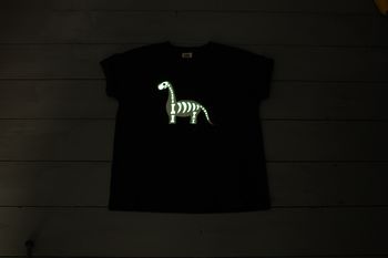 Dinosaur Glow In The Dark T Shirt, 5 of 8