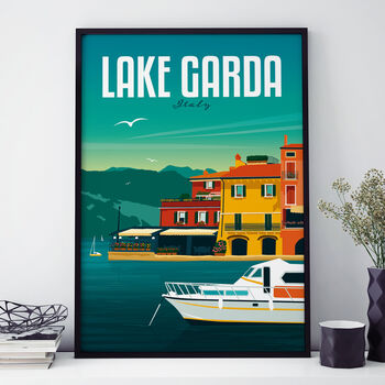 Lake Garda Art Print, 2 of 4