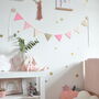 Pink And Gold Glitter Bunting, thumbnail 2 of 6