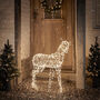 Duchy Doe Dual Colour Micro LED Light Up Reindeer, thumbnail 1 of 6