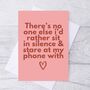 Funny Valentines Card | Card For Him/ Her, thumbnail 1 of 3