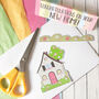Fairytale Cottage New Home Card, Cut Out And Keep, thumbnail 3 of 6