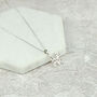 Sterling Silver Abstract Cat Necklace, thumbnail 6 of 6