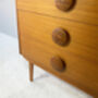 1960’s Mid Century Modern Petite Chest Of Drawers, thumbnail 5 of 9