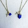 Lapis Lazuli Charm Necklace, thumbnail 1 of 5