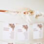 Table Plan Cards With Autumnal Florals, thumbnail 4 of 7
