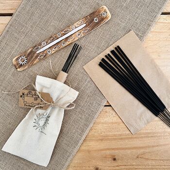 Himalayan Sandalwood Hand Dipped Incense Sticks Long, 5 of 12