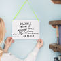 'Distance Means Little' Long Distance Relationship Sign, thumbnail 1 of 6