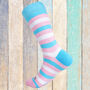Lgbtq+ Transgender Colours Socks, thumbnail 1 of 2