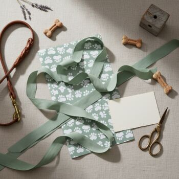 Paw Prints Gift Wrapping Paper – Adorable And Eco Friendly, 8 of 8