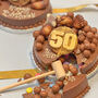 Mini 50th Birthday Smash Cake, thumbnail 2 of 7