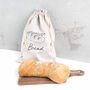 Linen Bread Bag, thumbnail 1 of 2