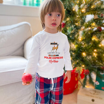 Polar Express Family Matching Christmas Pyjamas, 9 of 10