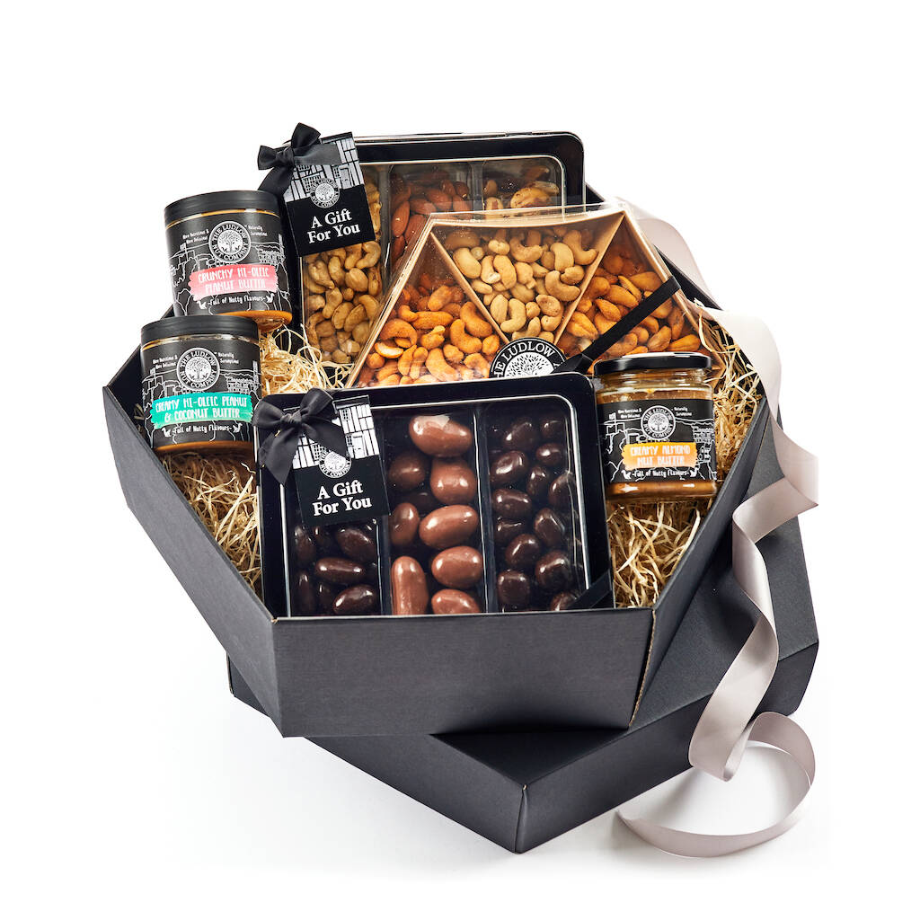 Luxury Nut Lovers Gift Hamper By The Ludlow Nut Company