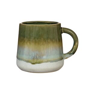 Glazed Ombre Green Mug By The Forest & Co