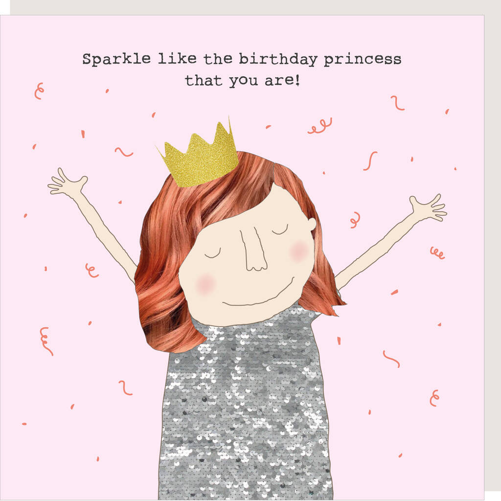 Sparkle Birthday Card For Her By Rosie Made A Thing ...