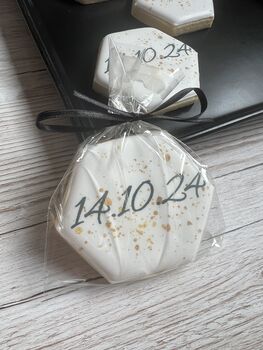 Personalised Wedding Favour Biscuits, 3 of 3