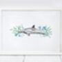 Personalised Dolphin Art Print, thumbnail 2 of 3