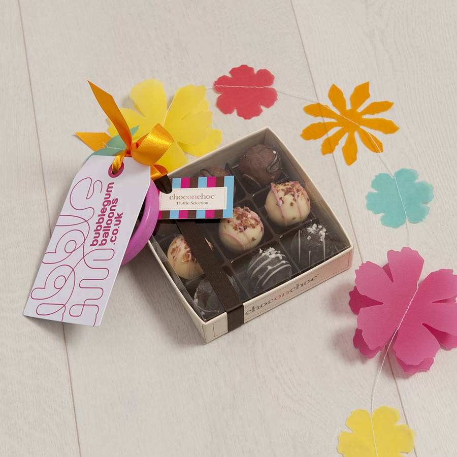 personalised mother's day flower confetti balloon by bubblegum balloons