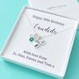 Personalised 30th Birthday Necklace With Heart, thumbnail 1 of 6