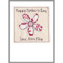 Personalised Blue Flower Birthday Card For Her, thumbnail 12 of 12