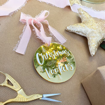 Personalised Family Christmas Tree Bauble, 5 of 7