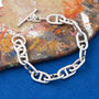 Anchor Chain Bracelet With T Bar Clasp, thumbnail 2 of 7