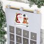 Personalised Reusable Santa Advent Calendar, thumbnail 1 of 2