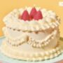 Six Red Strawberry Cake Candles, thumbnail 1 of 2