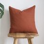Softened Pure Linen Cushion Covers, thumbnail 2 of 7