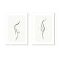 Female Nude Drawings Print Set Of Two, thumbnail 9 of 9