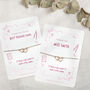 Teacher Thank You Bracelet Gift Best Teacher Pink, thumbnail 7 of 9
