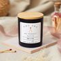 Perfect Match Personalised Anniversary Candle Gift For Him Or Her, thumbnail 5 of 9