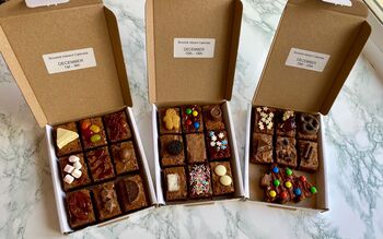 Christmas Brownie Advent Calendar, 2 of 3