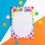 Bright Ideas Colourful A5 Notepad, thumbnail 1 of 5