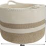 Extra Large Cotton Rope Storage Organizer Basket, thumbnail 2 of 5