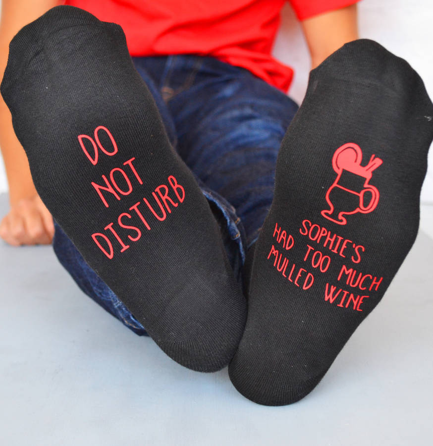 too much drink socks by solesmith | notonthehighstreet.com