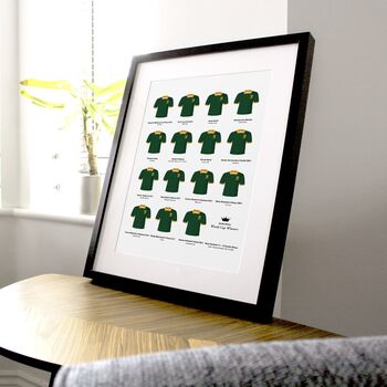 Classic Rugby Moments Team Print, 6 of 12